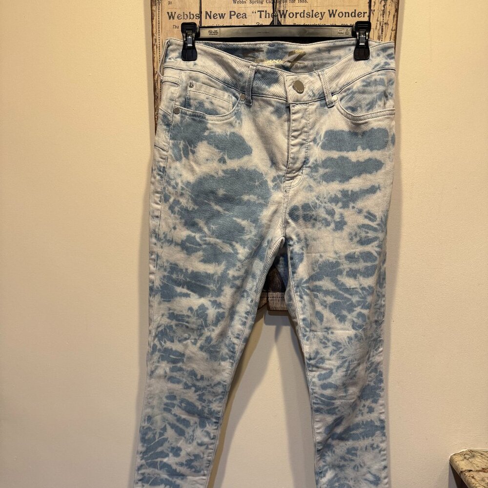 Seven tie-dye jeans